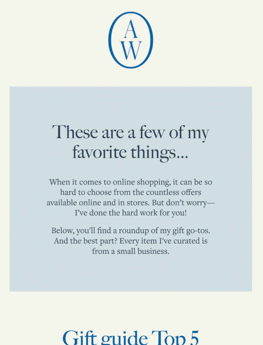 Gift guide roundup